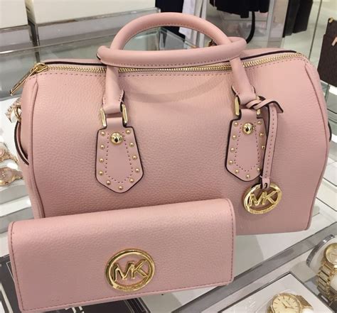 michael kors blossom pink bag|Michael Kors pink bag sale.